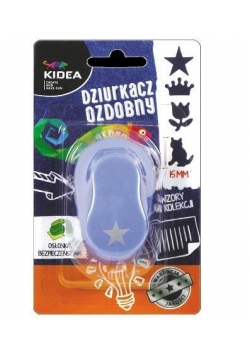 Dziurkacz ozdobny 15mm Gwiazda KIDEA