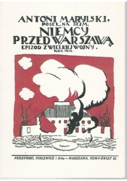 Niemcy przed Warszawą reprint z 1921 r