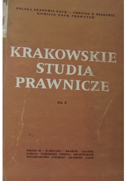 Krakowskie studia prawnicze