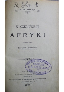 W czeluściach Afryki 1890 r.
