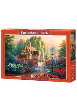 Puzzle 1000 Domek z ogrodem CASTOR