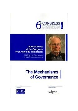The mechanisms of Governance + autograf Williamsona