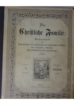 Christliche Familie,1887r.