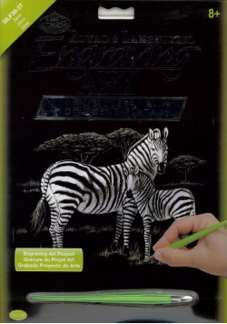 Wydrapywanka srebrna Zebra