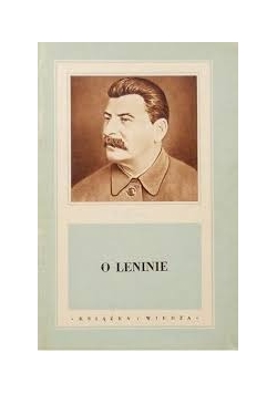 O Leninie, 1949 r.