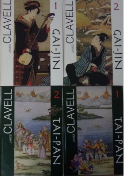 Gai-Jin, zestaw 4 książek