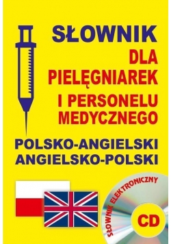 Słownik dla pielęgniarek pol-angielski ang-pl + CD