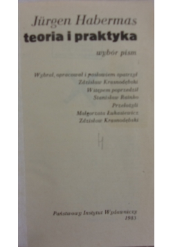 Teoria i praktyka