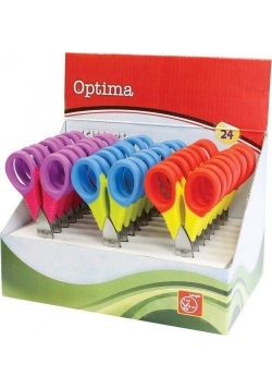 Nożyczki szkolne 13cm Optima