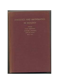 Statistics and mathematics in biology