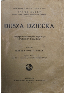 Dusza dziecka 1926 r