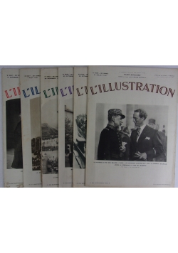 L' illustration, 6 zeszytów, 1937 r.