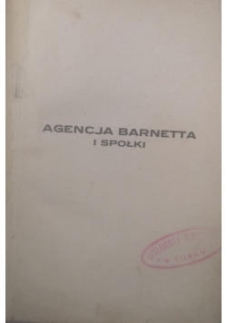 Agencja Barnetta i spółki, 1928 r.