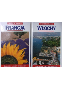 Francja, Włochy, zestaw 2 książek