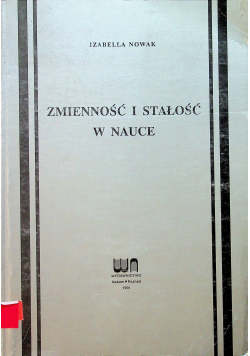 Zmienność i stałość w nauce