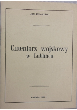 Cmentarz wojskowy w Lublińcu