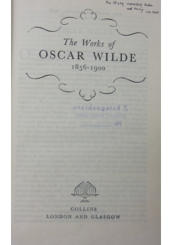 The Works of Oscar Wilde, 1948 r.