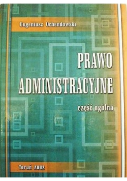 Prawo administracyjne część ogólna