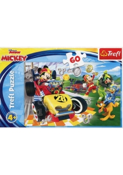 Puzzle 60 Disney Junior Mickey Rajd z przyjaciółmi
