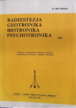 Radiestezja geotronika biotronika psychotronika