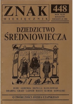 Miesięcznik Znak Nr 448
