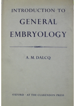 Introduction to General Embryology
