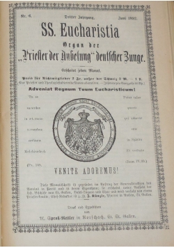 SS. Eucharistia, 1894 r.