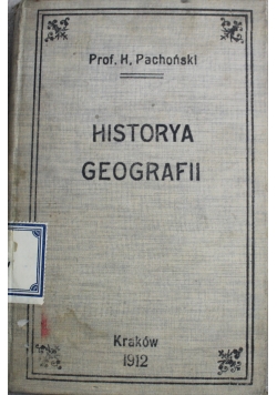 Historya geografii 1912 r.