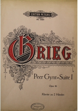 Peer Gynt Suita II Op 46