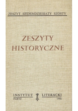 Zeszyty historyczne, zeszyt 76