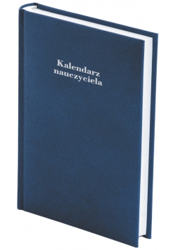 Kalendarz nauczyciela 2018/19 B6 dzienny Albit granat