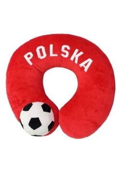 Zagłówek czerwony Football
