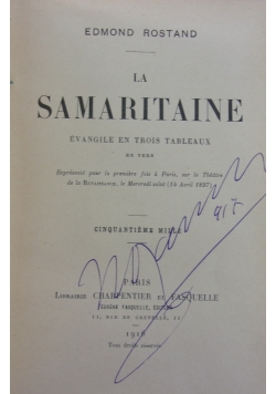 La Samaritaine, 1916 r.