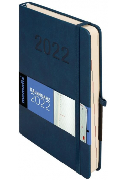 Kalendarz 2022 Memo A5 granatowy DNS ANTRA