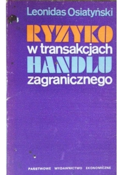 Ryzyko w transakcjach handlu zagranicznego