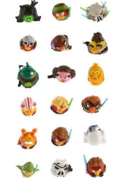 Angry Birds Star Wars Figurka, różne rodzaje