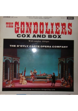The Gondoliers cox and box, Płyta winylowa
