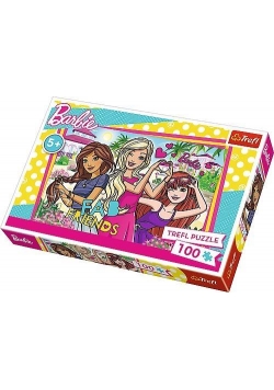Puzzle 100 Wakacje Barbie TREFL