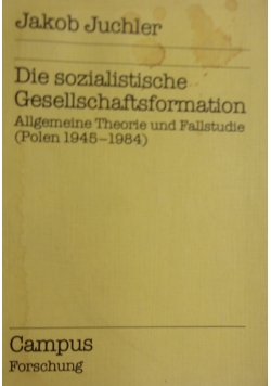 Die sozialistische gesellschaftsformation