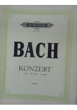 Bach konzert