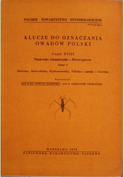 Klucze do oznaczania owadów Polskich Zeszyt 4