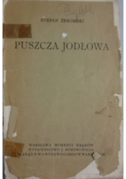Puszcza jodłowa, 1926 r.