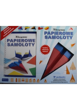 Klasyczne papierowe samoloty