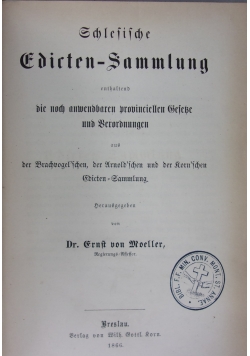 Edirten-Sammlung, 1866 r.