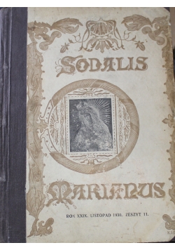 Sodalis Marianus 1930 r