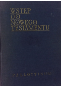Wstęp do nowego Testamentu