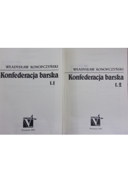 Konfederacja barska, Tom I-II