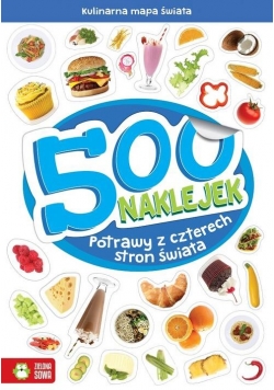 500 naklejek Potrawy z czterech stron świata