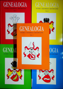 GenealogiaStudia i materiały historyczne 5 tomów