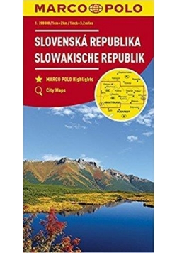 Mapa drogowa Słowacja 1:2000 000